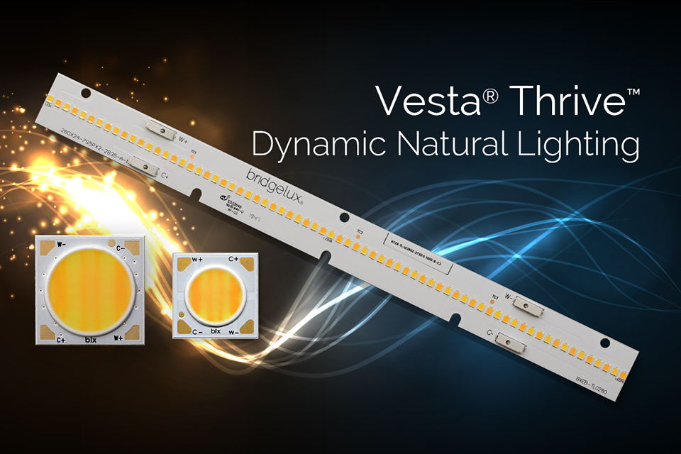 Bridgelux Vesta® Thrive™ Enables Natural Human Centric Lighting — LED ...